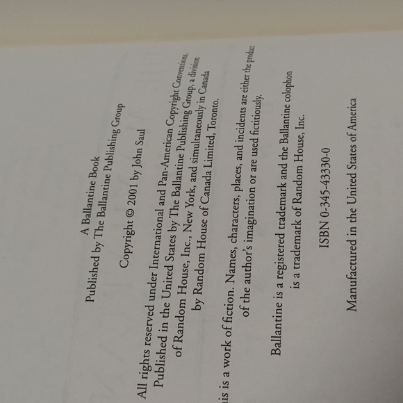 John Saul The Manhattan Hunt Club - Picture 5 of 6